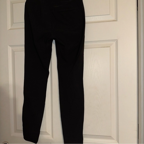 Athleta Womens Wander Slim Ankle Pants 2 Black Side Zip Sculptek Waist Stretch - Picture 8 of 8